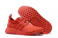 adidas nmd achat popular femmes chaussures 2016 tout rouge